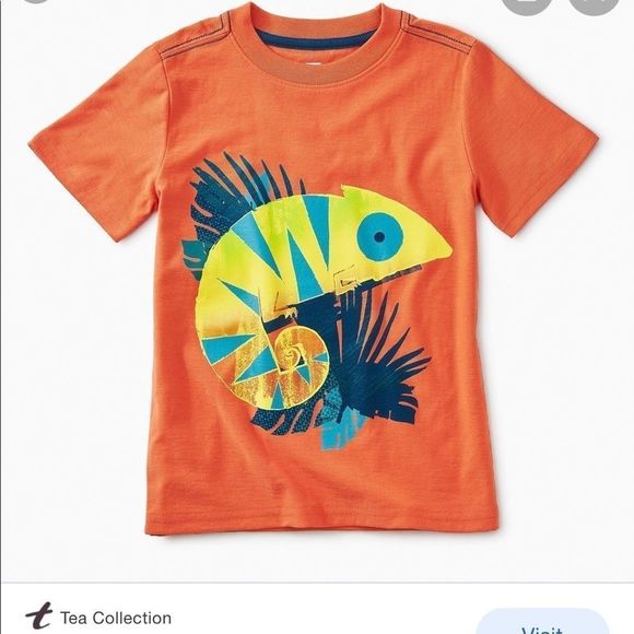 Tea Collection Other - Tea Chameleon Baby Graphic Tee